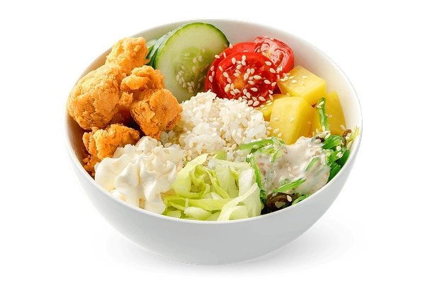 Поке с курицей