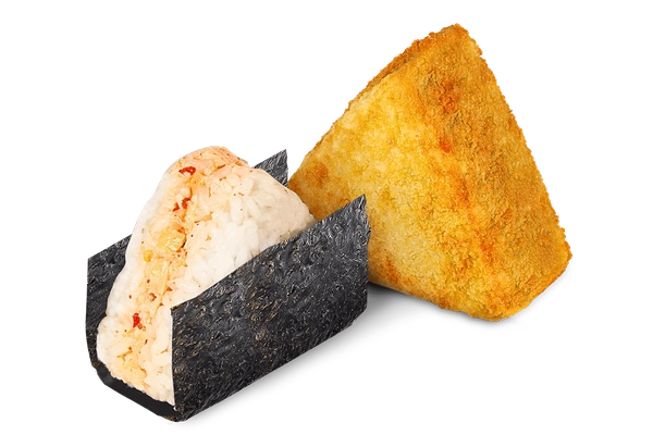 Онигири с курицей и свит чили