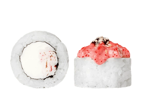 Ролл Лава с Крабом Запеченный