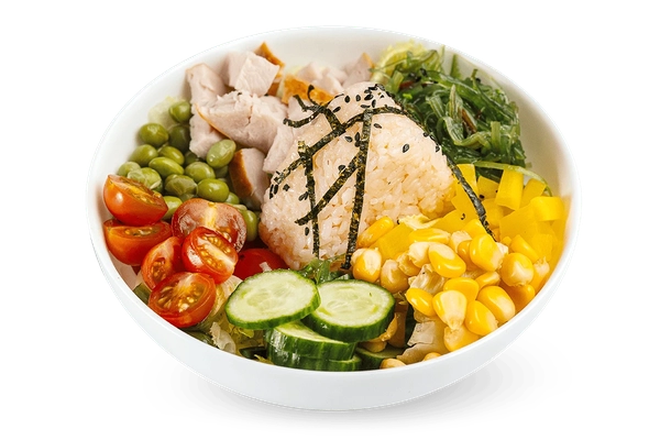 Поке с курицей