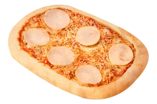 Римская пицца С ветчиной